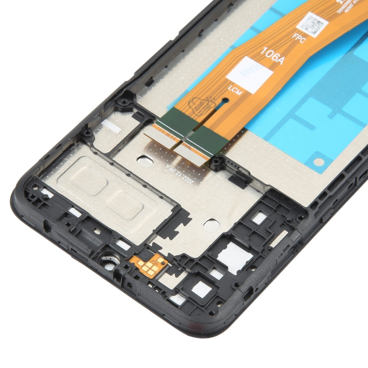 For Samsung Galaxy A04E SM-A042 LCD Screen Digitizer Full Assembly with Frame - free shipping - PMc TechLife - Order now!