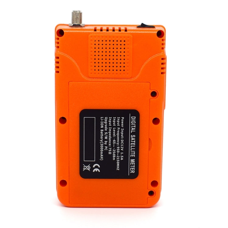 iBRAVEBOX V9 Finder Digital Satellite Signal Finder Meter, Plug Type:AU Plug(Orange) - Satellite Finder by PMC Jewellery | Online Shopping South Africa | PMC Jewellery | Buy Now Pay Later Mobicred