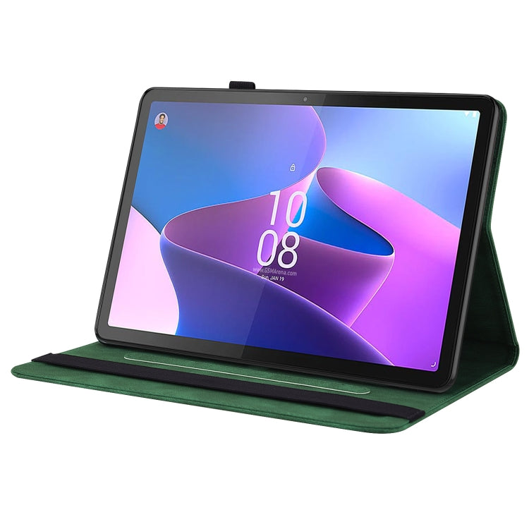 For Lenovo Tab P11 Gen 2 11.5 Butterfly Flower Embossed Leather Tablet Case(Green) - free shipping - PMC TechLife - Order now!