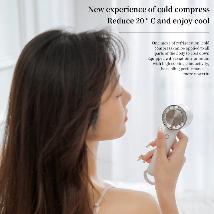 U16 Portable Handheld Cooling Electric Fan(Blue) - Electric Fans by PMC TechLife | Online Shopping South Africa | PMC TechLife | Buy Now Pay Later Mobicred