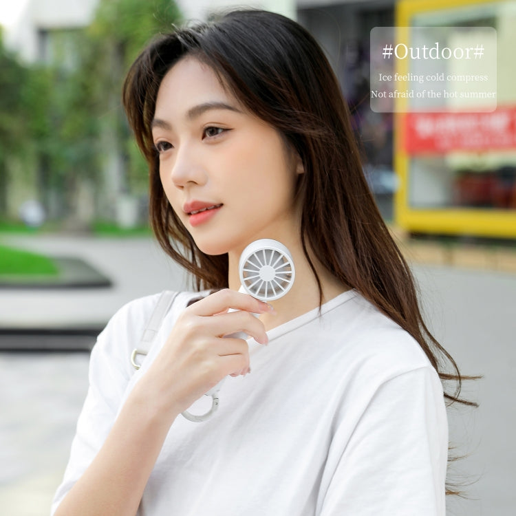 U16 Portable Handheld Cooling Electric Fan(Blue) - Electric Fans by PMC TechLife | Online Shopping South Africa | PMC TechLife | Buy Now Pay Later Mobicred