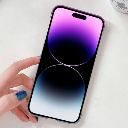 For iPhone 13 Pro Max Frameless Skin Feel Gradient Phone Case(Dark Purple + Grey) - iPhone 13 Pro Max Cases by PMC Jewellery | Online Shopping South Africa | PMC Jewellery | Buy Now Pay Later Mobicred