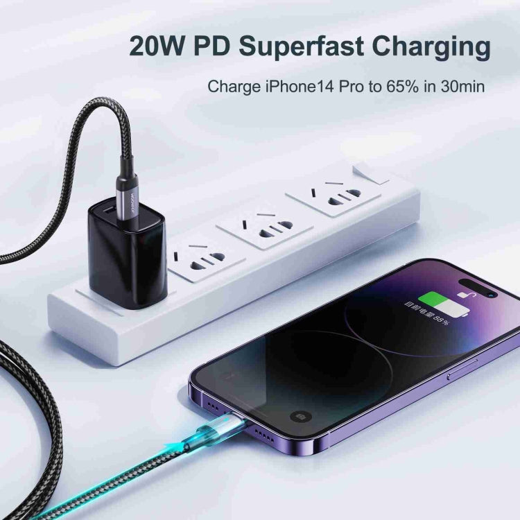 JOYROOM S-CL020A10 Extraordinary Series 30W USB-C / Type-C to 8 Pin Fast Charging Data Cable, Cable Length:1.2m(White) - 2 in 1 Cable by JOYROOM | Online Shopping South Africa | PMC TechLife | Buy Now Pay Later Mobicred
