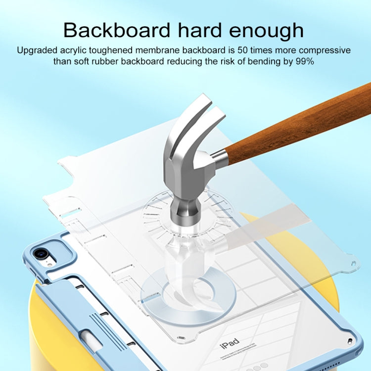 For Huawei MatePad Pro 11 inch Detachable Rotating Leather Tablet Case(Grey) - Huawei by PMC TechLife | Online Shopping South Africa | PMC TechLife | Buy Now Pay Later Mobicred