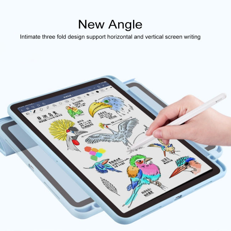 For Huawei MatePad 11 Acrylic Rotating Leather Tablet Case(Blue) - Huawei by PMC TechLife | Online Shopping South Africa | PMC TechLife | Buy Now Pay Later Mobicred