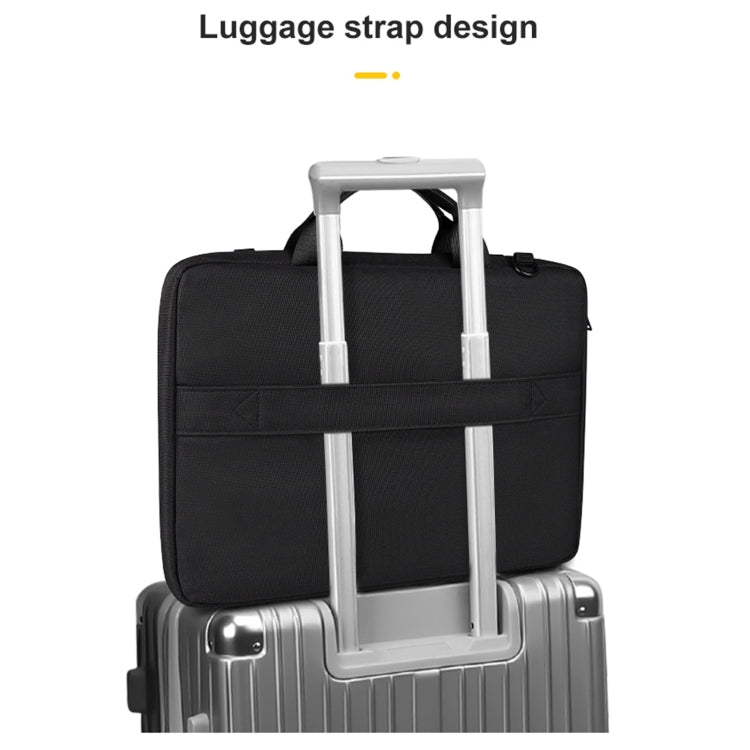 ST11 Polyester Thickened Laptop Bag, Size:14.1-15.4 inch(Silver Gray) - free shipping - PMC Jewellery - Order now!