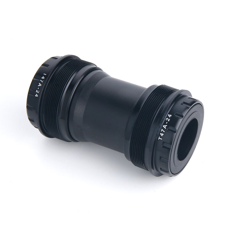T47A24 Bottom Bracket Fits 68mm/73mm Width of Bicycle Frame(Black) - Bottom Brackets by PMc TechLife | Online Shopping South Africa | PMc TechLife | Buy Now Pay Later Mobicred