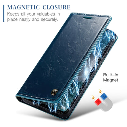 For Xiaomi Redmi Note 12 Pro+ 5G CaseMe 003 Crazy Horse Texture Leather Phone Case(Blue) - Xiaomi Cases by CaseMe | Online Shopping South Africa | PMC Jewellery | Buy Now Pay Later Mobicred