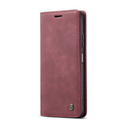 For Xiaomi Redmi Note 12 Pro 5G / Poco X5 Pro CaseMe 013 Multifunctional Horizontal Flip Leather Phone Case(Wine Red) - Xiaomi Cases by CaseMe | Online Shopping South Africa | PMC Jewellery | Buy Now Pay Later Mobicred