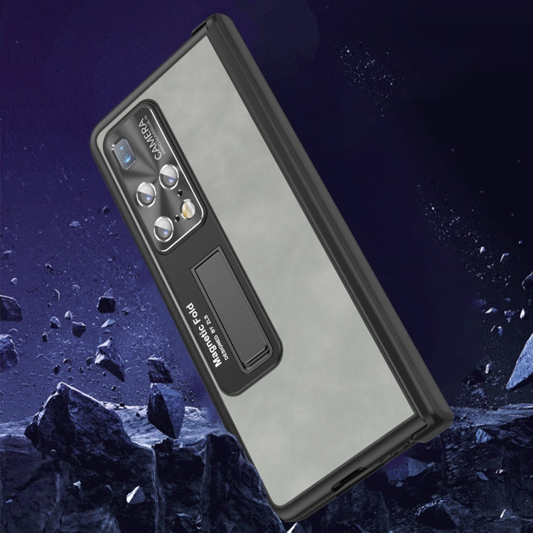 For Huawei Mate X2 5G Napa Texture All-inclusive Phone Case(Black) - Huawei Cases by PMC TechLife | Online Shopping South Africa | PMC TechLife | Buy Now Pay Later Mobicred