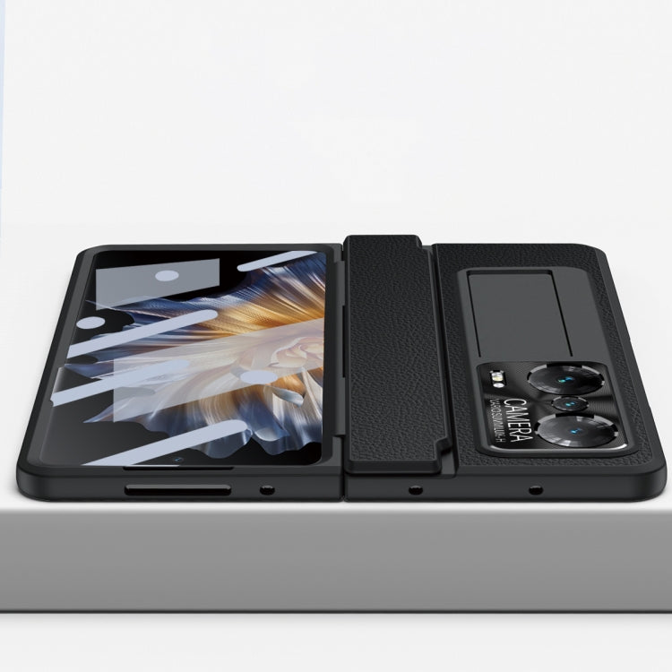 For Honor Magic Vs Integrated Full Coverage Phone Case with Hinge(Gold+Black) - Honor Cases by PMC TechLife | Online Shopping South Africa | PMC TechLife | Buy Now Pay Later Mobicred