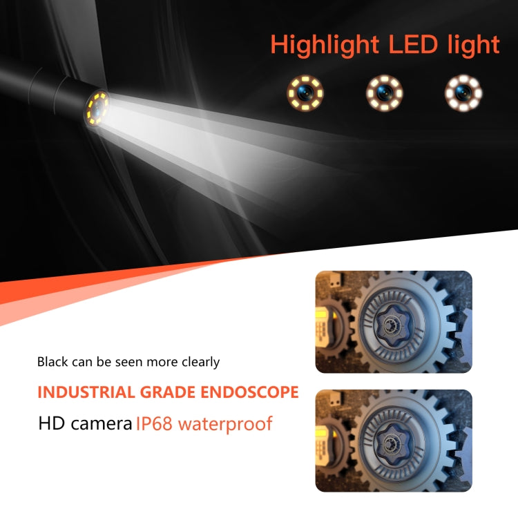 P130 5.5mm 4.3 inch Single Camera with Screen Endoscope, Length:2m -  by PMC TechLife | Online Shopping South Africa | PMC TechLife | Buy Now Pay Later Mobicred