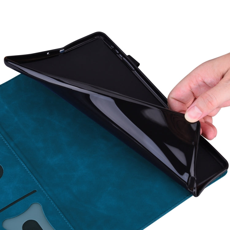 For Lenovo Tab P11 Pro Gen 2 Business Shockproof Horizontal Flip Leather Tablet Case(Blue) - Lenovo by PMC TechLife | Online Shopping South Africa | PMC TechLife | Buy Now Pay Later Mobicred