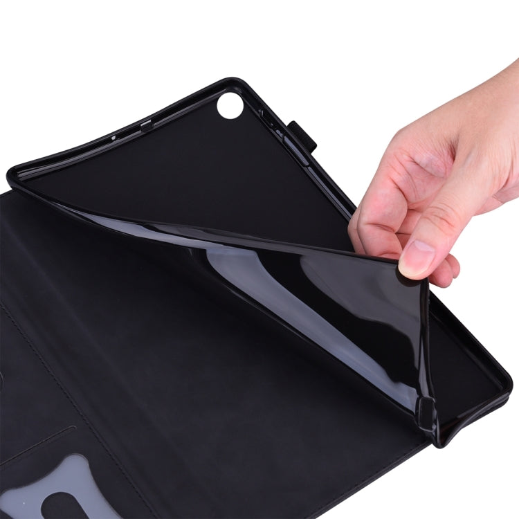 For Lenovo Tab M10 Plus 10.6 3rd Gen 2022 Business Shockproof Horizontal Flip Leather Tablet Case(Black) - Lenovo by PMC TechLife | Online Shopping South Africa | PMC TechLife | Buy Now Pay Later Mobicred