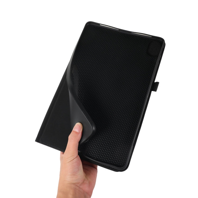 For Honor Pad 9 Pro / V8 Pro Fabric Leather Tablet Case(Black) - Honor by PMC TechLife | Online Shopping South Africa | PMC TechLife | Buy Now Pay Later Mobicred
