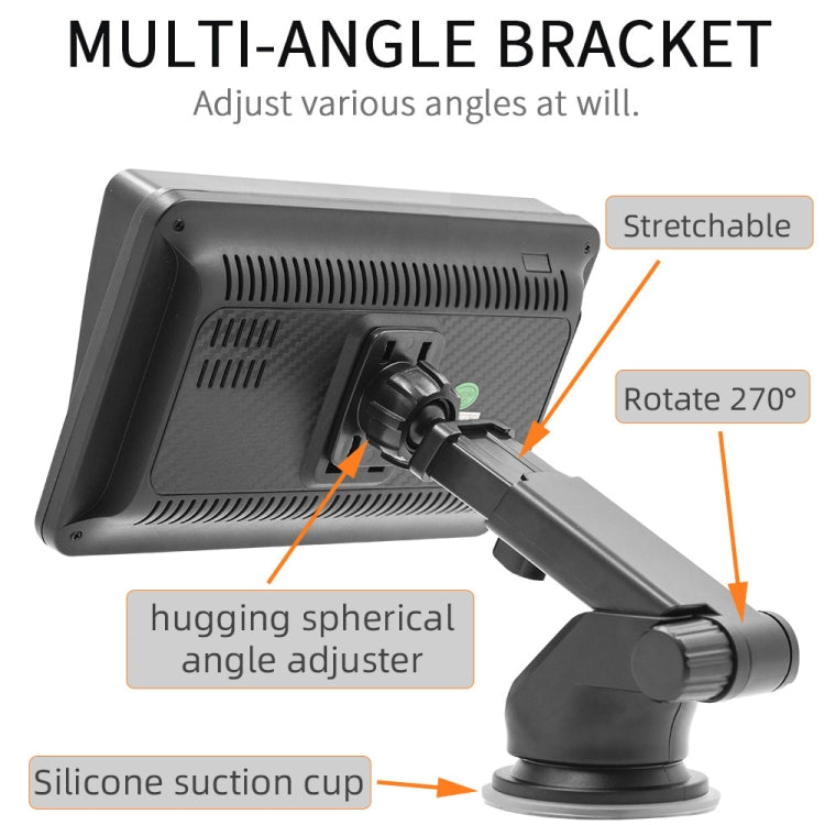 B5300A 7 inch Wireless CarPlay Car Bluetooth MP5 Player, Support Mobile Phone Interconnection - Car MP3 & MP4 & MP5 by PMC TechLife | Online Shopping South Africa | PMC TechLife | Buy Now Pay Later Mobicred