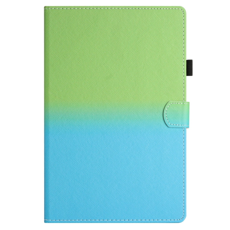 For 10 inch Universal Stitching Gradient Leather Tablet Case(Green Blue) - free shipping - PMC TechLife - Order now!