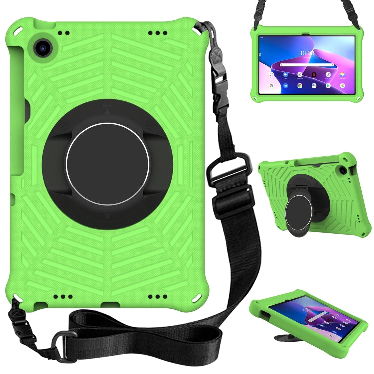For Lenovo Tab M10 Plus 10.6 3rd Gen 2022 Spider King Silicone Protective Tablet Case(Green) - Lenovo by PMC TechLife | Online Shopping South Africa | PMC TechLife | Buy Now Pay Later Mobicred