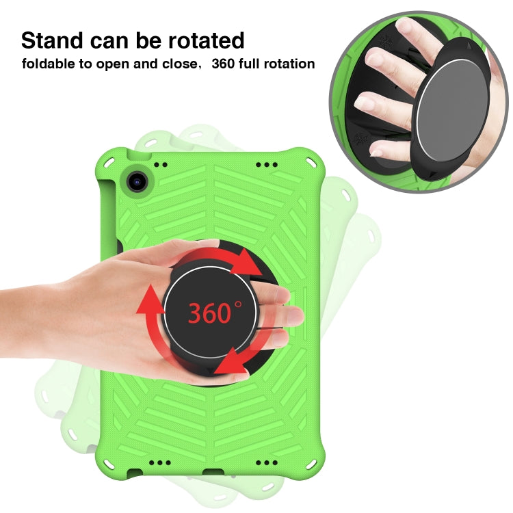 For Lenovo Tab M10 Plus 10.6 3rd Gen 2022 Spider King Silicone Protective Tablet Case(Green) - Lenovo by PMC TechLife | Online Shopping South Africa | PMC TechLife | Buy Now Pay Later Mobicred