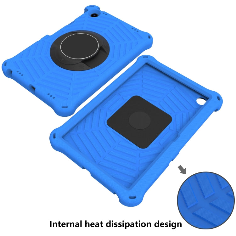 For Lenovo Tab M10 Plus 10.6 3rd Gen 2022 Spider King Silicone Protective Tablet Case(Blue) - Lenovo by PMC TechLife | Online Shopping South Africa | PMC TechLife | Buy Now Pay Later Mobicred