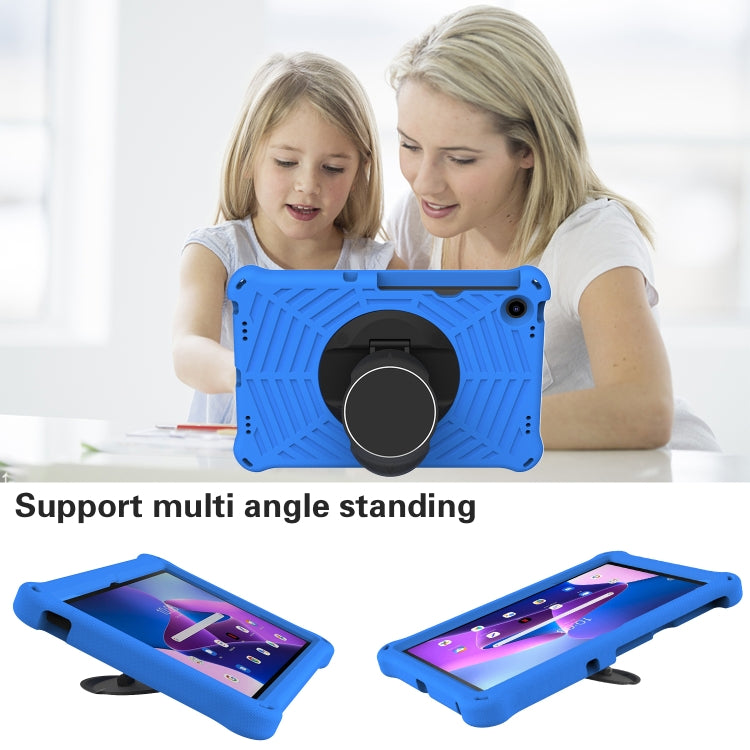 For Lenovo Tab M10 Plus 10.6 3rd Gen 2022 Spider King Silicone Protective Tablet Case(Blue) - Lenovo by PMC TechLife | Online Shopping South Africa | PMC TechLife | Buy Now Pay Later Mobicred