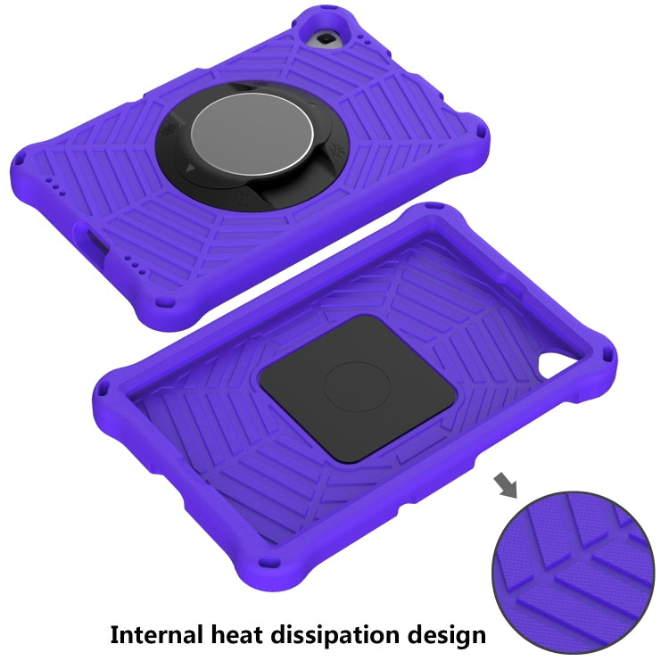 For Lenovo Tab K10 Spider King Silicone Protective Tablet Case(Purple) - free shipping - PMC TechLife - Order now!