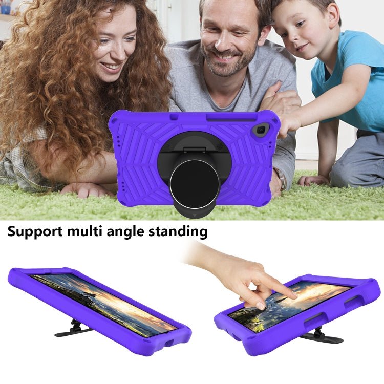 For Lenovo Tab K10 Spider King Silicone Protective Tablet Case(Purple) - free shipping - PMC TechLife - Order now!