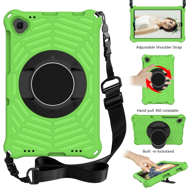 For Lenovo Tab K10 Spider King Silicone Protective Tablet Case(Green) - Lenovo by PMC TechLife | Online Shopping South Africa | PMC TechLife | Buy Now Pay Later Mobicred