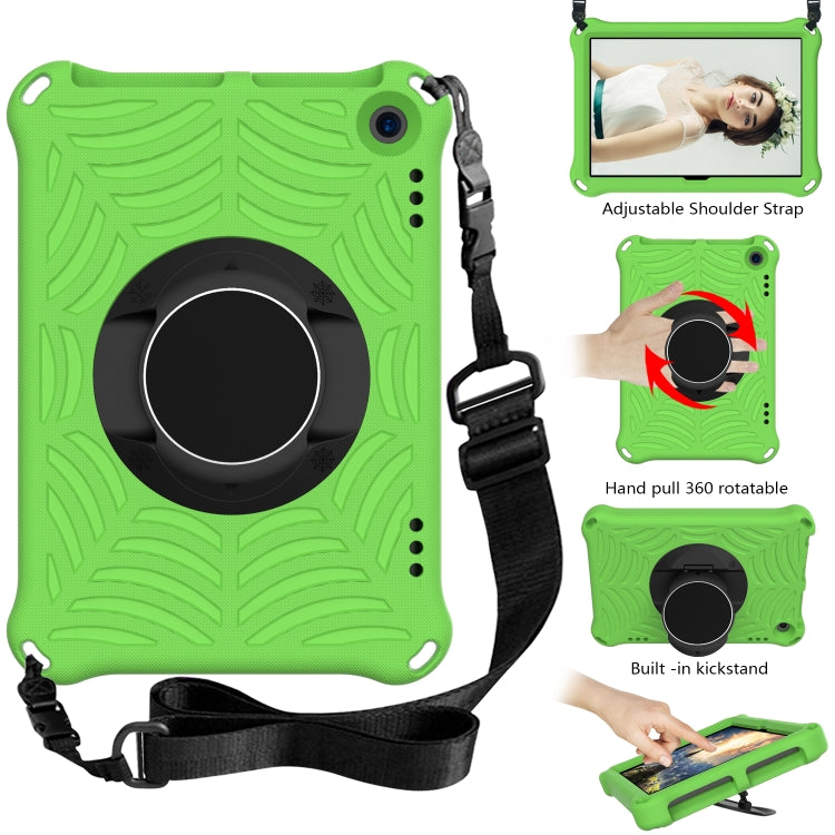 For Amazon Kindle Fire HD 8 / 8 Plus 2022 / 2020 Spider King Silicone Protective Tablet Case(Green) - Amazon by PMC TechLife | Online Shopping South Africa | PMC TechLife | Buy Now Pay Later Mobicred