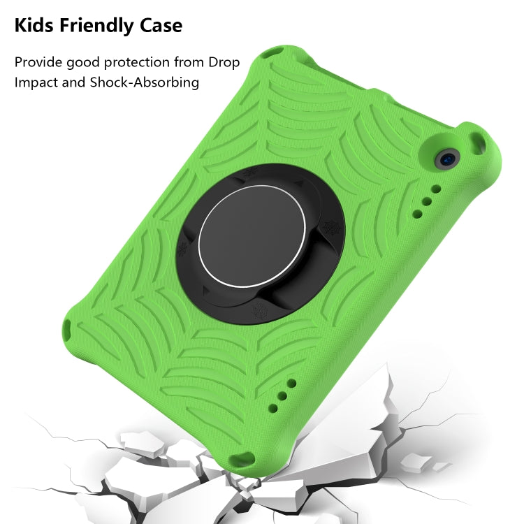 For Amazon Kindle Fire HD 8 / 8 Plus 2022 / 2020 Spider King Silicone Protective Tablet Case(Green) - Amazon by PMC TechLife | Online Shopping South Africa | PMC TechLife | Buy Now Pay Later Mobicred