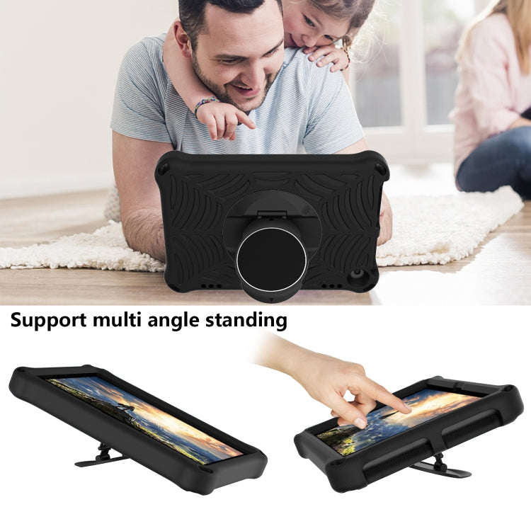 For Amazon Kindle Fire HD 8 / 8 Plus 2022 / 2020 Spider King Silicone Protective Tablet Case(Black) - Amazon by PMC TechLife | Online Shopping South Africa | PMC TechLife | Buy Now Pay Later Mobicred