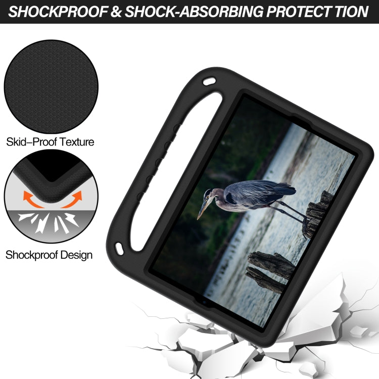 For Lenovo Tab K10 Handle EVA Shockproof Tablet Case with Holder(Black) - Lenovo by PMC TechLife | Online Shopping South Africa | PMC TechLife | Buy Now Pay Later Mobicred