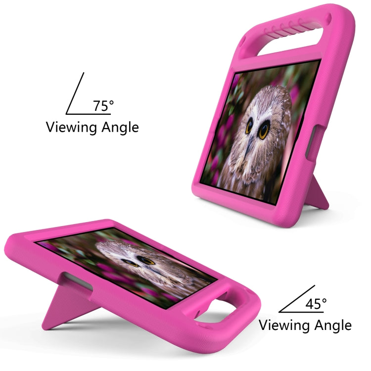 For Lenovo Tab K10 Handle EVA Shockproof Tablet Case with Holder(Rose Red) - Lenovo by PMC TechLife | Online Shopping South Africa | PMC TechLife | Buy Now Pay Later Mobicred