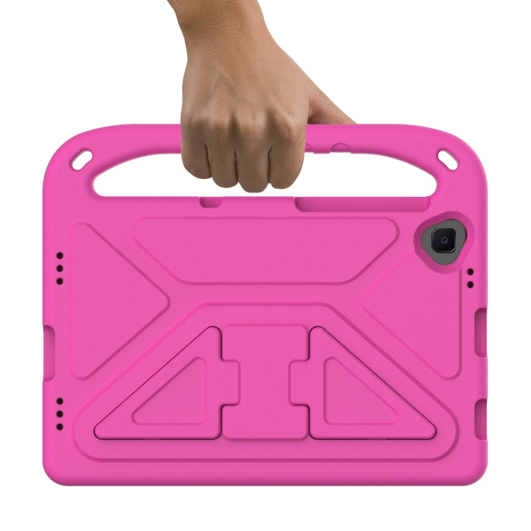 For Lenovo Tab K10 Handle EVA Shockproof Tablet Case with Holder(Rose Red) - Lenovo by PMC TechLife | Online Shopping South Africa | PMC TechLife | Buy Now Pay Later Mobicred