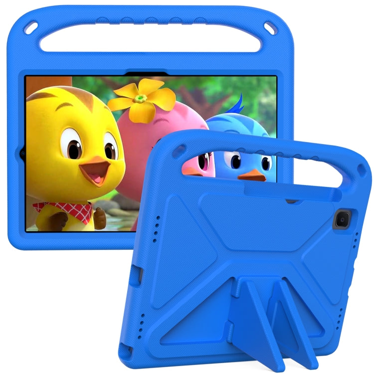 For Samsung Galaxy Tab S6 Lite P610 Handle EVA Shockproof Tablet Case with Holder(Blue) - free shipping - PMC TechLife - Order now!