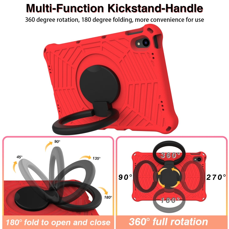 For Lenovo Tab P11 TB-J606 Spider King Silicone Protective Tablet Case(Red) - Lenovo by PMC TechLife | Online Shopping South Africa | PMC TechLife | Buy Now Pay Later Mobicred