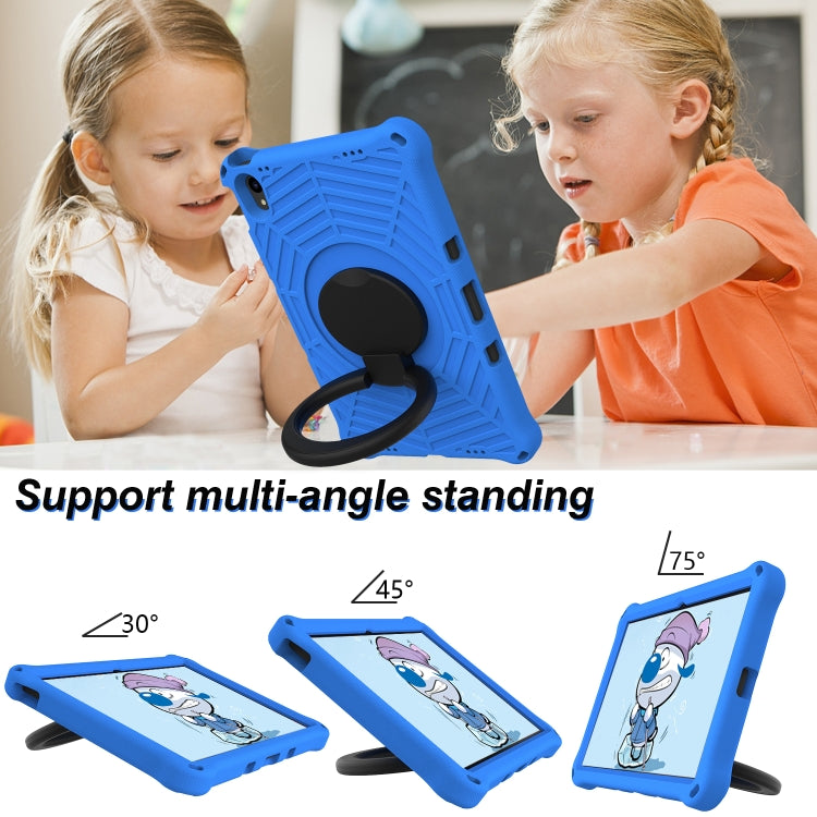 For Lenovo Tab P11 TB-J606 Spider King Silicone Protective Tablet Case(Blue) - Lenovo by PMC TechLife | Online Shopping South Africa | PMC TechLife | Buy Now Pay Later Mobicred