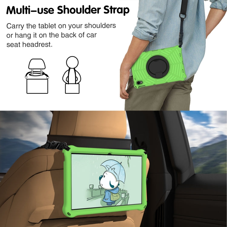 For Lenovo Tab P11 TB-J606 Spider King Silicone Protective Tablet Case(Green) - Lenovo by PMC TechLife | Online Shopping South Africa | PMC TechLife | Buy Now Pay Later Mobicred