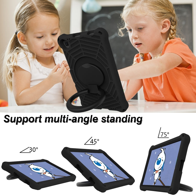 For Lenovo Tab K10 Spider King Silicone Protective Tablet Case(Black) - Lenovo by PMC TechLife | Online Shopping South Africa | PMC TechLife | Buy Now Pay Later Mobicred