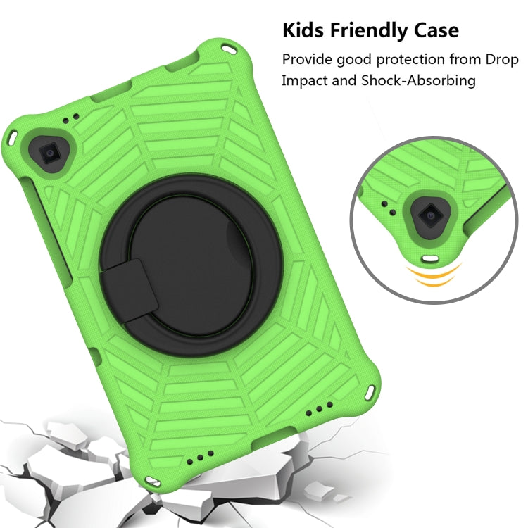 For Lenovo Tab K10 Spider King Silicone Protective Tablet Case(Green) - Lenovo by PMC TechLife | Online Shopping South Africa | PMC TechLife | Buy Now Pay Later Mobicred