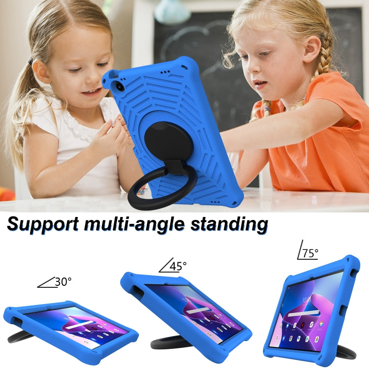 For Lenovo Tab M10 Plus 10.6 3rd Gen 2022 Spider King Silicone Protective Tablet Case(Blue) - Lenovo by PMC TechLife | Online Shopping South Africa | PMC TechLife | Buy Now Pay Later Mobicred