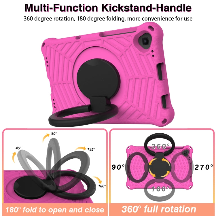 For Lenovo Tab M10 Plus TB-X606 Spider King Silicone Protective Tablet Case(Rose Red) - Lenovo by PMC TechLife | Online Shopping South Africa | PMC TechLife | Buy Now Pay Later Mobicred
