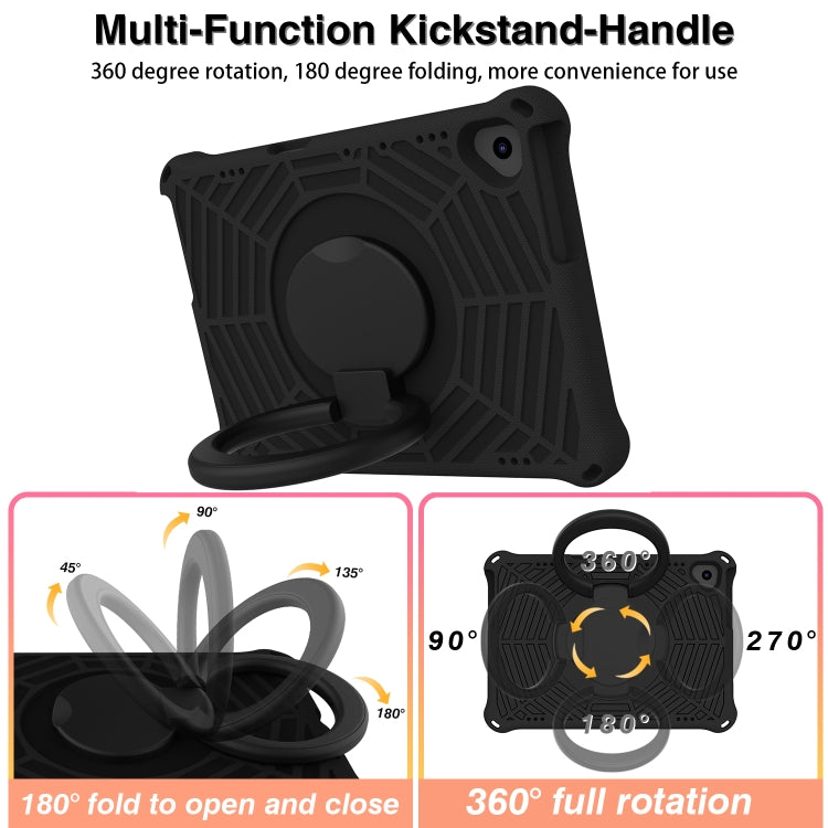 For Lenovo Tab M10 HD Gen 2 TB-X505 Spider King Silicone Protective Tablet Case(Black) - Lenovo by PMC TechLife | Online Shopping South Africa | PMC TechLife | Buy Now Pay Later Mobicred