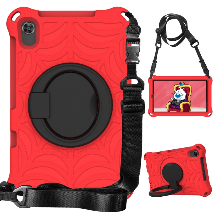 For Huawei MediaPad M5 Lite 8 Spider King Silicone Protective Tablet Case(Red) - Huawei by PMC TechLife | Online Shopping South Africa | PMC TechLife | Buy Now Pay Later Mobicred