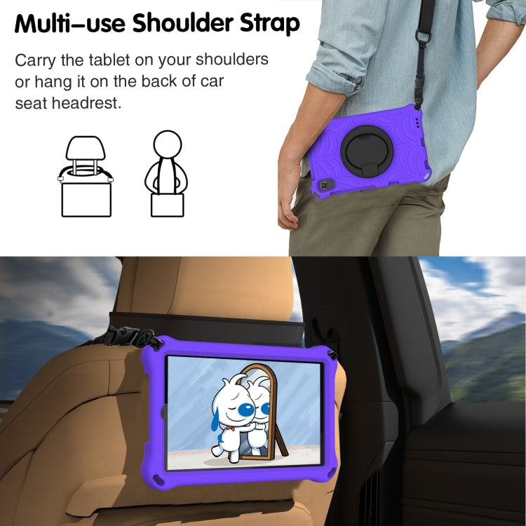 For Huawei MatePad T8 Spider King Silicone Protective Tablet Case(Purple) - Huawei by PMC TechLife | Online Shopping South Africa | PMC TechLife | Buy Now Pay Later Mobicred