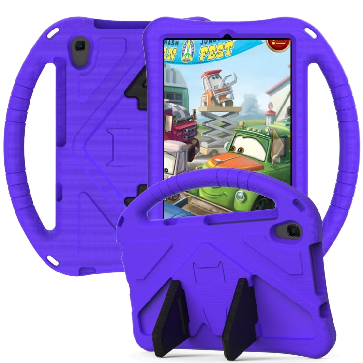 For Lenovo Tab M8 4th Gen EVA Flat Anti Falling Protective Tablet Case Shell with Holder(Purple) - Lenovo by PMC TechLife | Online Shopping South Africa | PMC TechLife | Buy Now Pay Later Mobicred
