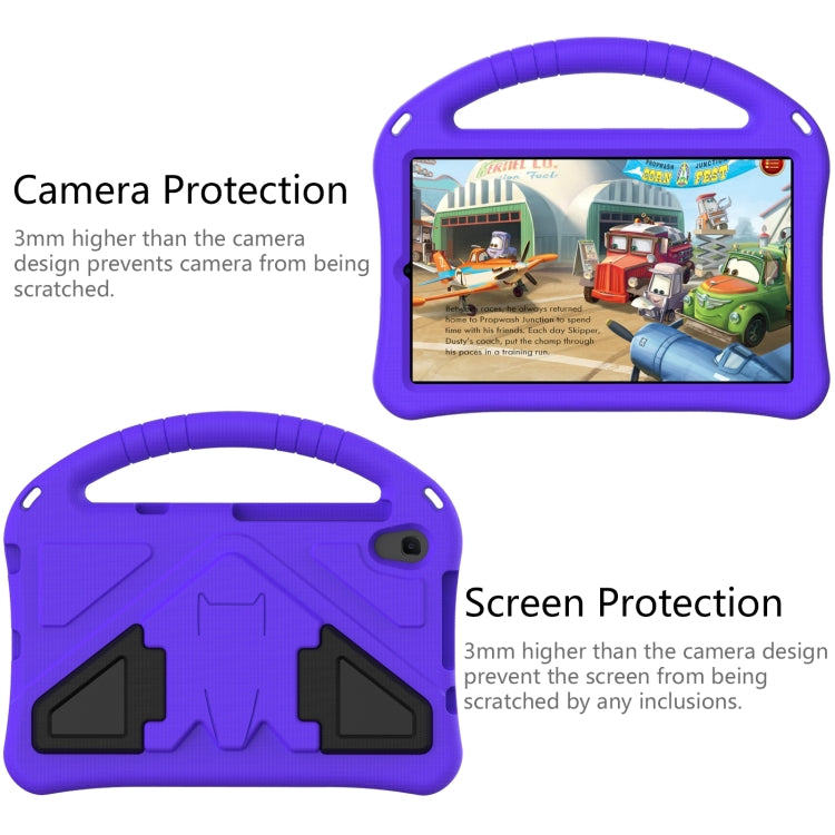 For Lenovo Tab M8 4th Gen EVA Flat Anti Falling Protective Tablet Case Shell with Holder(Purple) - Lenovo by PMC TechLife | Online Shopping South Africa | PMC TechLife | Buy Now Pay Later Mobicred
