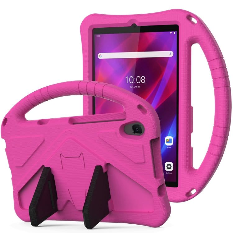 For Lenovo Tab M8 4th Gen EVA Flat Anti Falling Protective Tablet Case Shell with Holder(Rose Red) - Lenovo by PMC TechLife | Online Shopping South Africa | PMC TechLife | Buy Now Pay Later Mobicred