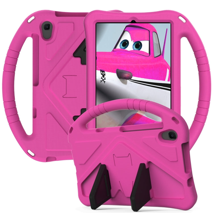 For Lenovo Tab M8 4th Gen EVA Flat Anti Falling Protective Tablet Case Shell with Holder(Rose Red) - Lenovo by PMC TechLife | Online Shopping South Africa | PMC TechLife | Buy Now Pay Later Mobicred