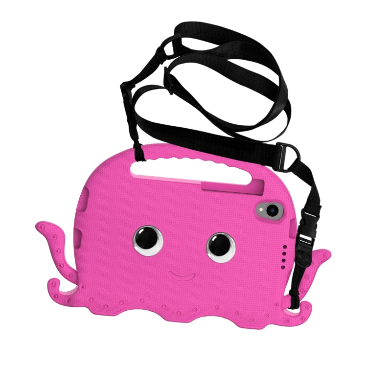 For Lenovo Tab M8 4th Gen Octopus Style EVA + PC Tablet Case with Strap(Rose Red) - Lenovo by PMC TechLife | Online Shopping South Africa | PMC TechLife | Buy Now Pay Later Mobicred